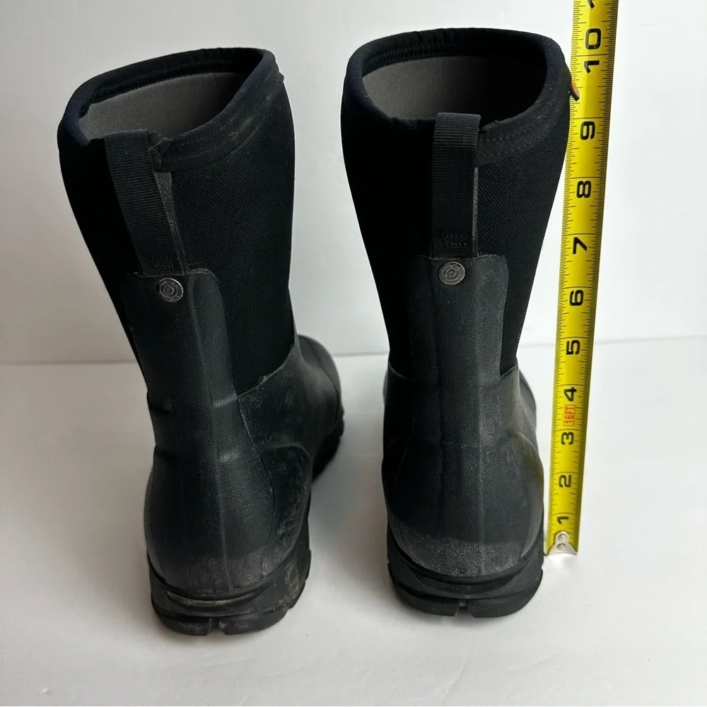 Bogs Sauvie Basin Tall Men's Boots US 7 Insulated Waterproof Winter Black